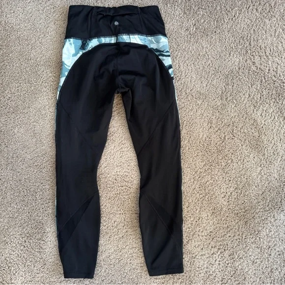 Athleta High Rise 7/8 Black Leggings - Picture 7 of 7